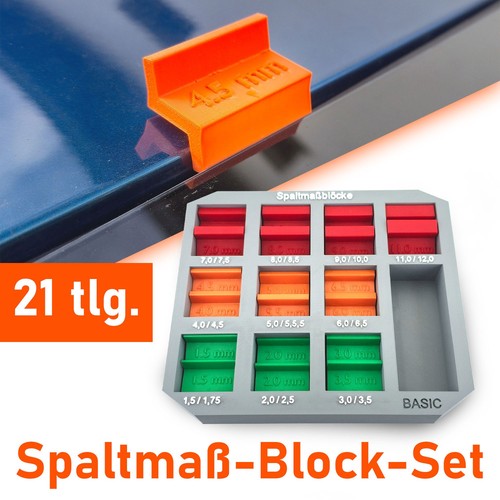 Spaltmaß blöcke set - spaltmaß,