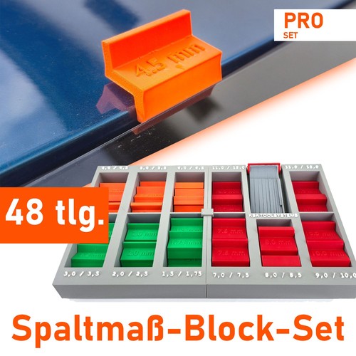 Spaltmaßblöcke set tlg - 48,