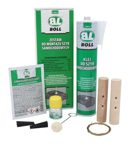 Scheibenkleber set klebeset - set,